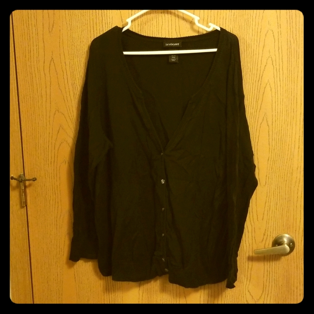 Lane Bryant Black Cardigan